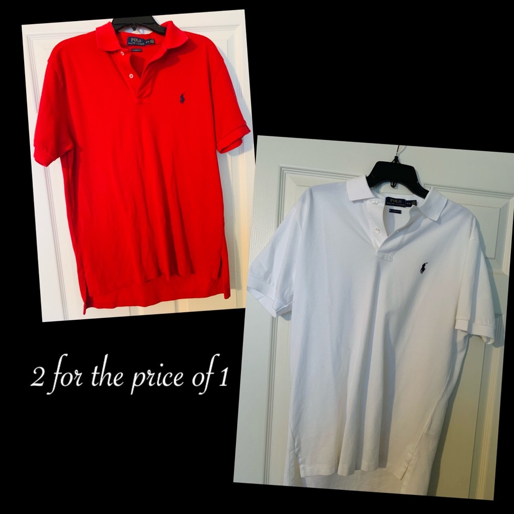 Ralph Lauren Polo Shirts - 2 for the price of 1